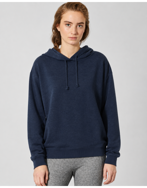 Bequemer Hoodie aus Hanf/Bio-Baumwolle Casual Fit - navy [971d3c5806f825a9993f034e5f2a5d79]