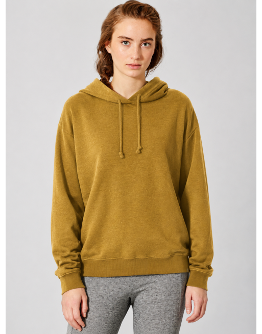 Bequemer Hoodie aus Hanf/Bio-Baumwolle Casual Fit - peanut [41b47fc148bf32d5246cc2527ea497fe]