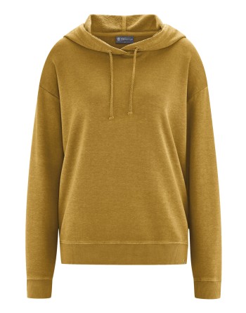 Bequemer Hoodie aus Hanf/Bio-Baumwolle Casual Fit - peanut [51015410d880490fd6f2a0bddd6568a5]