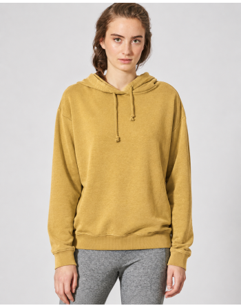 Bequemer Hoodie aus Hanf/Bio-Baumwolle Casual Fit - dijon [2ed02f54ba3a94120dbdf69dbf920d30]