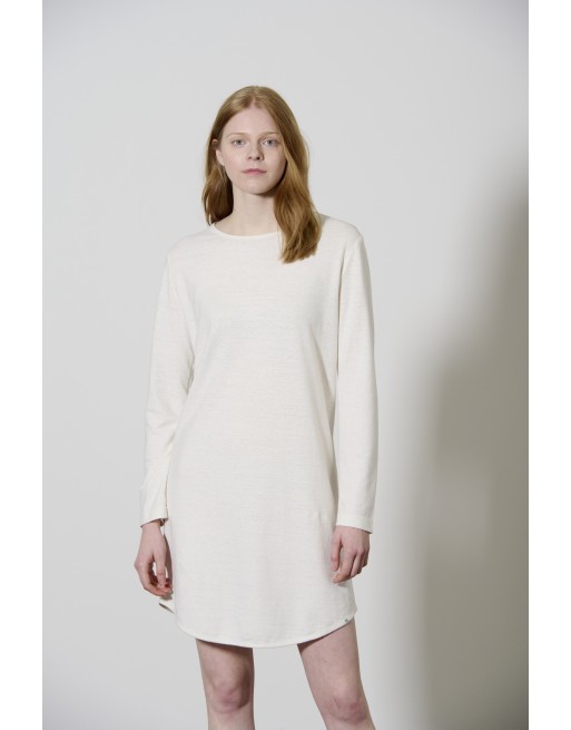 Legeres Nachthemd Hanf/Biobaumwolle Casual Fit - nature [b3a3c57049a0eb4de734a659c9ab6bcd]