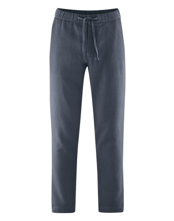 Bequeme Unisex Hose Hanf/Biobaumwolle - dark [26dacccd97a37ea9edad583ffa75337a]