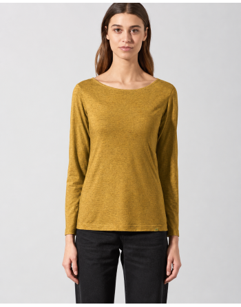 Langarmshirt mit Yakwolle Hanf/Biobaumwolle Normal Fit - peanut [7cba5b9a75a1877790f1bb5d9c8c8b4b]