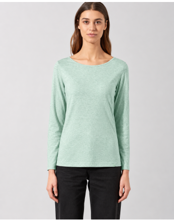 Langarmshirt mit Yakwolle Hanf/Biobaumwolle Normal Fit - menta [fc12945b0e85851968b972e86f1912fe]