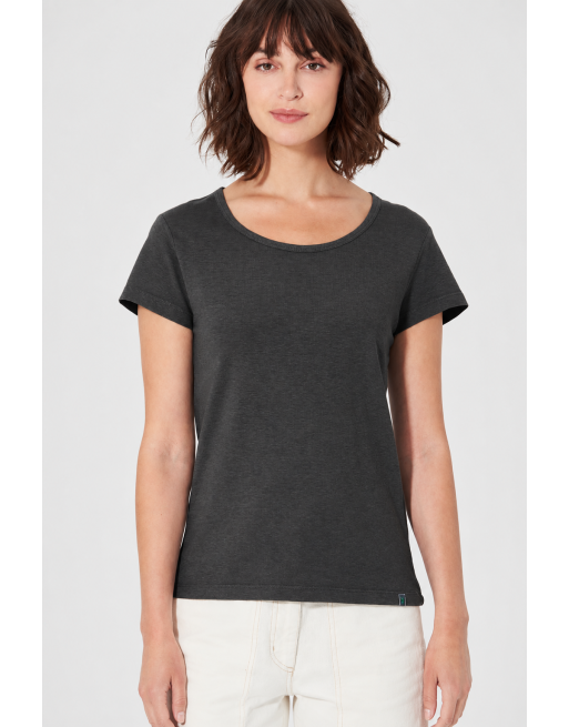 THC Exklusiv Damen T-Shirt aus Hanf & Bio-Baumwolle Normal Fit - black [debc5d4c4c2c027c46c6f1cff1049876]