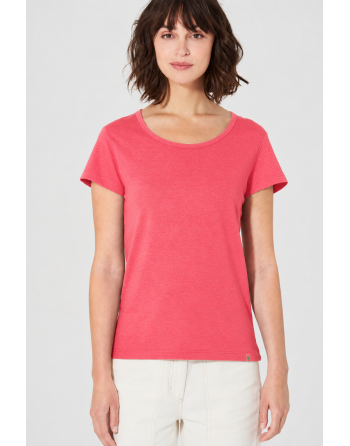 THC Exklusiv Damen T-Shirt aus Hanf & Bio-Baumwolle Normal Fit - tomato [50dd63a9aff527759de0e6809814f0e9]
