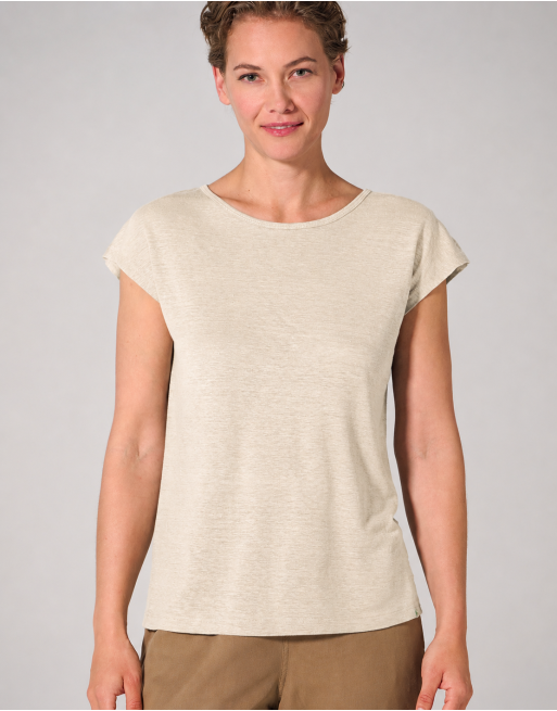 Reines 100% Hanf T-Shirt Normal Fit - gobi [7f28b1083689e9f14f49b04db4bada56]