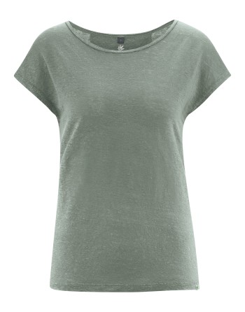 Reines 100% Hanf T-Shirt Normal Fit - thyme [841b9e5ae822c9d7a444fd1c21ab208a]