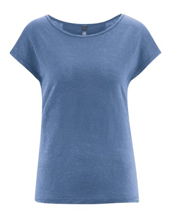 Reines 100% Hanf T-Shirt Normal Fit - blueberry [80e0a752f3bd84f9680603976c87e9d7]