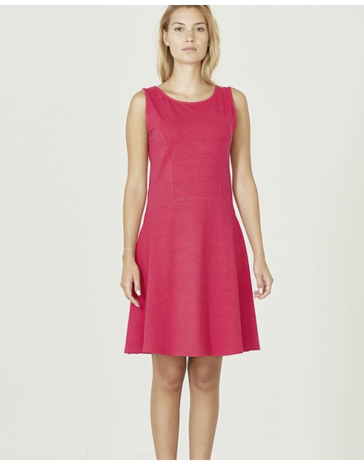 Jersey Sommerkleid Hanf/Biobaumwolle Slim Fit - magnolia [f5a03a0971b8dad7d875972ed201247f]