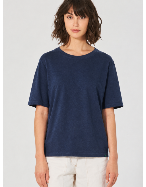 Kombi T-Shirt Hanf/Biobaumwolle Casual Fit - navy [bb4e75ede38bdcf3dd6b14fafa3c8154]