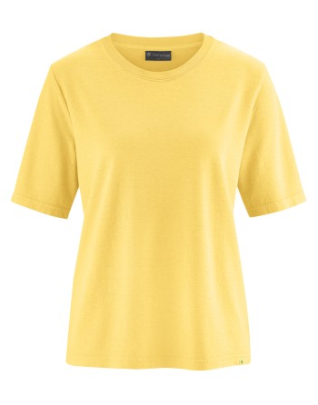 Kombi T-Shirt Hanf/Biobaumwolle Casual Fit - butter [fafbd58fdab968f831b67647e2ec5ba8]