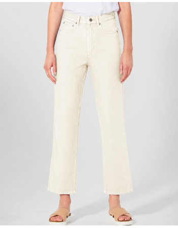 Highrise Jeans Damen Hanf/Biobaumwolle - nature [03d2f3dc9f89b3c793517530af6d9176]