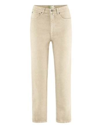 Highrise Jeans Damen Hanf/Biobaumwolle - gobi [211219a2c43a9bc1b38c222c563af8a8]