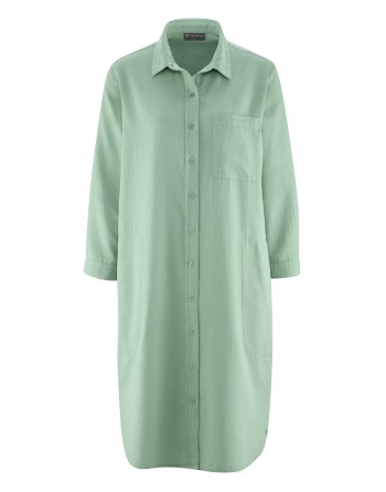 Schlichte Tunika Hanf/Biobaumwolle - Casual Fit - menta [c8443e328b917befec6ae52fbf425a87]