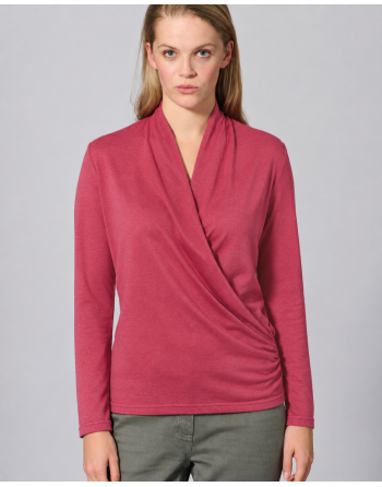 Attraktives Langarmshirt Hanf/Biobaumwolle Normal Fit - barolo [251e6dc36e535213f28da8e721faa574]
