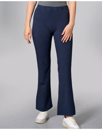 Bequeme Schlaghose aus Hanf/Biobaumwolle - navy [93df3c2a430e0e7eb38a0333cd8c9b7e]