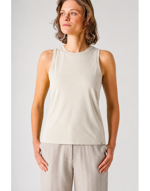 Crop Top aus Hanf/Biobaumwolle - Normal Fit - distel [ecfae3e3d7f19de0af65b9867c310195]