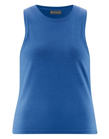 Crop Top aus Hanf/Biobaumwolle - Normal Fit - royal [eaf97f760cd59a55b15ec8069032bf25]