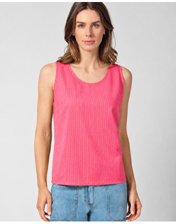 Hochwertiges Top in gestreiftem Design Hanf/Biobaumwolle - Normal Fit - magnolia [ffa5c4d340d853b4d3892344b344b3b1]