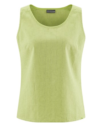 Hochwertiges Top in gestreiftem Design Hanf/Biobaumwolle - Normal Fit - bamboo [355d00a9095ebf05b4da84c60c5d9ccb]