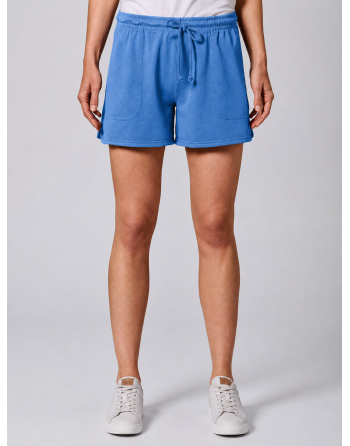 Shorts aus Piqué-Jersey mit elastischem Bund aus Hanf/Bio-Baumwolle - ocean [97d857b047ea84d592df30f5b7edd409]