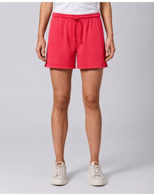 Shorts aus Piqué-Jersey mit elastischem Bund aus Hanf/Bio-Baumwolle - magnolia [3f828999acb0954c9b4402ce07428bda]