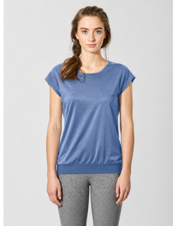 Ärmelloses Yogashirt aus Hanf & Bio-Baumwolle – Normal Fit - blueberry [3da9769f77c216273f539960d3f90d9f]
