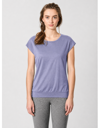 Ärmelloses Yogashirt aus Hanf & Bio-Baumwolle – Normal Fit - lavender [14b4114aef0f68813691868fb7101111]