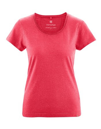 Luftiges T-shirt Hanf/Biobaumwolle Normal Fit - magnolia [f6911d285a5a867554f79b2334ec9681]