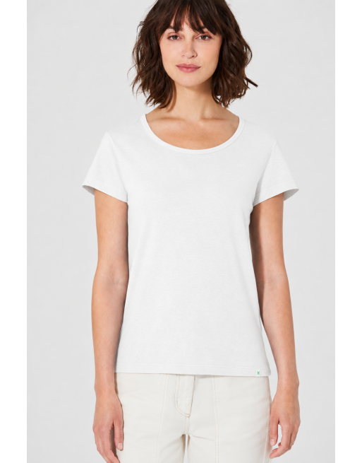 THC Exklusiv Damen T-Shirt Hanf/Bio-Baumwolle Normal Fit - offwhite [60fd3eae1d7d8716b1df7a7c4a952a3c]