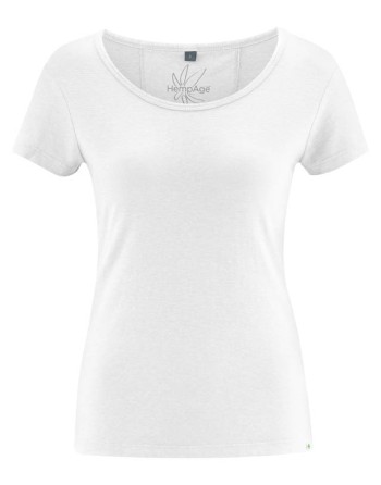 THC Exklusiv Damen T-Shirt Hanf/Bio-Baumwolle Normal Fit - offwhite [2acbe8652f3bc278d908b5c47c3ed123]