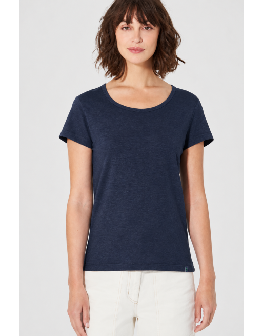 THC Exklusiv Damen T-Shirt Hanf/Bio-Baumwolle Normal Fit - navy [db5c7e5d0705d44f0503dd440b62d588]