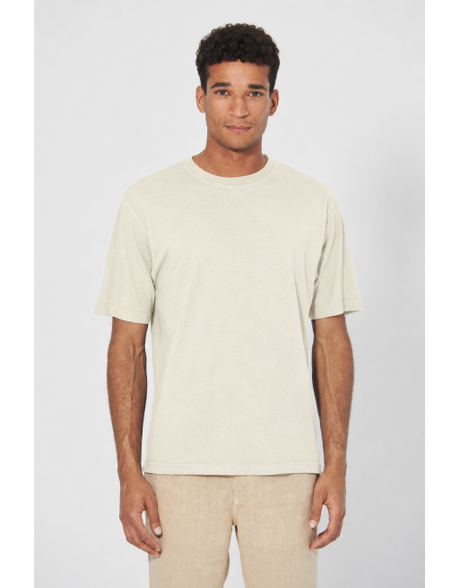 Basic T-Shirt Hanf/Biobaumwolle Casual Fit - nature [bc1589b9eb9237819956f23006ba5755]
