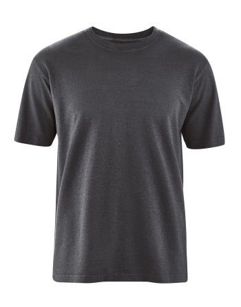 Basic T-Shirt Hanf/Biobaumwolle Casual Fit - black [36c4f7b59dc9e5d65ea76c15e79890cf]