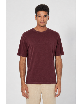 Basic T-Shirt Hanf/Biobaumwolle Casual Fit - chestnut [a7f9a33bdc9dfae45e10ec093b1efa34]