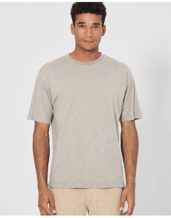 Basic T-Shirt Hanf/Biobaumwolle Casual Fit - distel [a51eb080477be3862fcd4d917752e143]