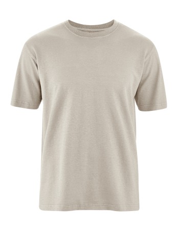 Basic T-Shirt Hanf/Biobaumwolle Casual Fit - distel [3031835e0978f0f5ba3f990313b71e06]