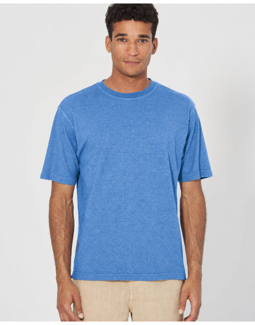 Basic T-Shirt Hanf/Biobaumwolle Casual Fit - ocean [ba71b9325581f4ded13ecf21d6fdfd55]