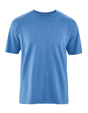 Basic T-Shirt Hanf/Biobaumwolle Casual Fit - ocean [4d1e68ae82935c747ad77ed30abf09f4]
