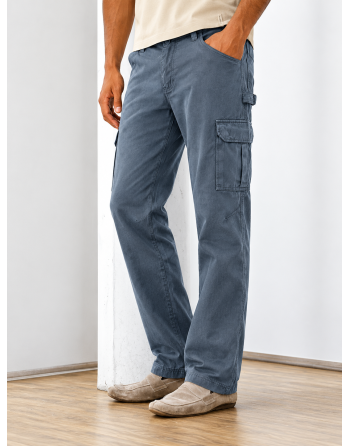 Robuste Cargohose aus Hanf/Biobaumwolle - graphit [fd32b29cdba5960a465cc5c10dc80b35]