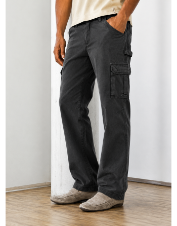 Robuste Cargohose aus Hanf/Biobaumwolle - black [ee28cac811c768d0d1af39e84bd650b8]