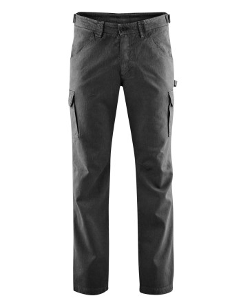 Robuste Cargohose aus Hanf/Biobaumwolle - black [e95e3639f58376f5a768be087f766edf]