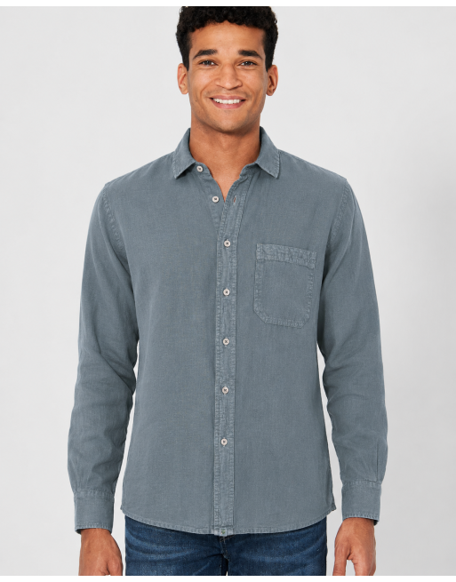 Reines 100% Hanfhemd Herren - Normal Fit - titan [ff3dc1163d449a11a8d606598564a91c]