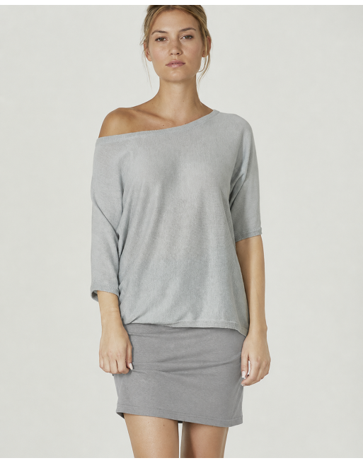 Jersey Rock Hanf/Biobaumwolle None Fit - taupe [7282675083e4e620e08908867260546c]