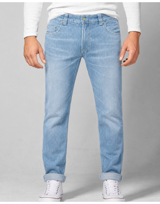 Blue Denim Jeans aus Hanf & Bio-Baumwolle - aqua [f3de84b0774df51cbe47b00626b40d14]