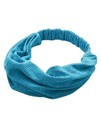Lockeres Haarband aus Hanf/Biobaumwolle - azure [a2e4fcee43677ea59f128e2e545e8707]