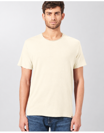 Zeitloses T-Shirt Basic aus Hanf/Biobaumwolle - Normal Fit - offwhite [72b38a92db8acc949da90de1312680cb]