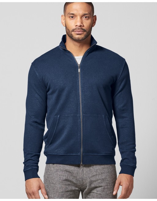 Sweat Jacke Hanf/Biobaumwolle Normal Fit - navy [cfb91c5219c88577c7d1877c1242c584]