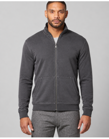 Sweat Jacke Hanf/Biobaumwolle Normal Fit - anthrazit [3a20f47df612d042d531f083148c15c2]